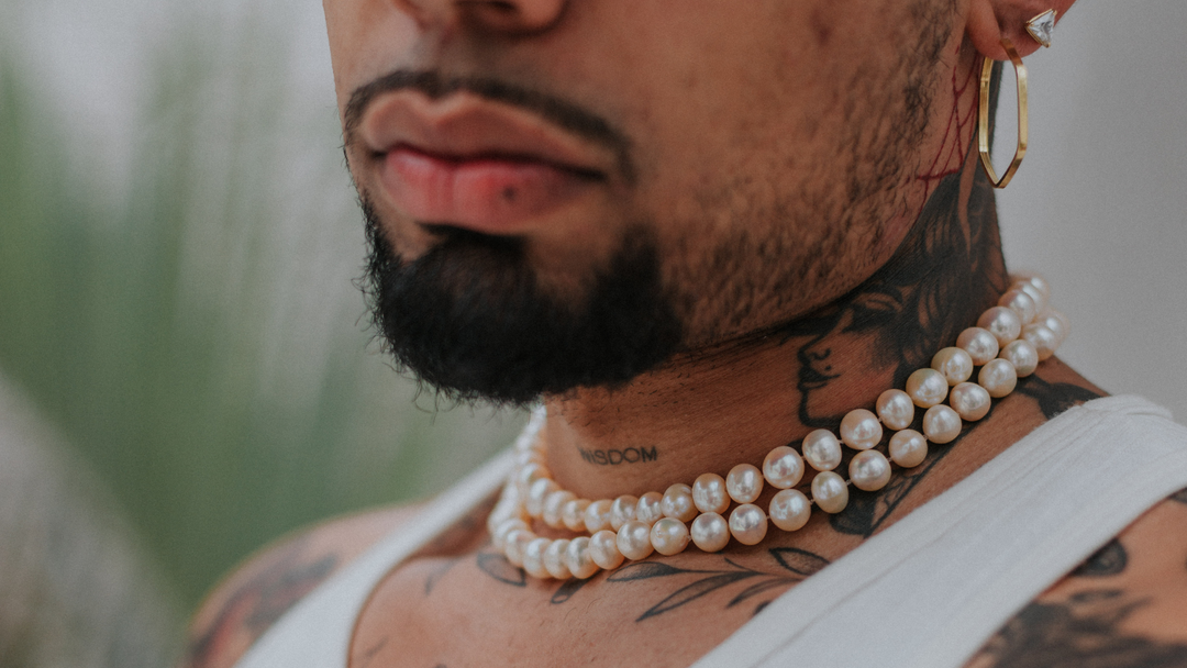 The Evolution of Men Wearing Pearls: From Royalty to Modern Fashion